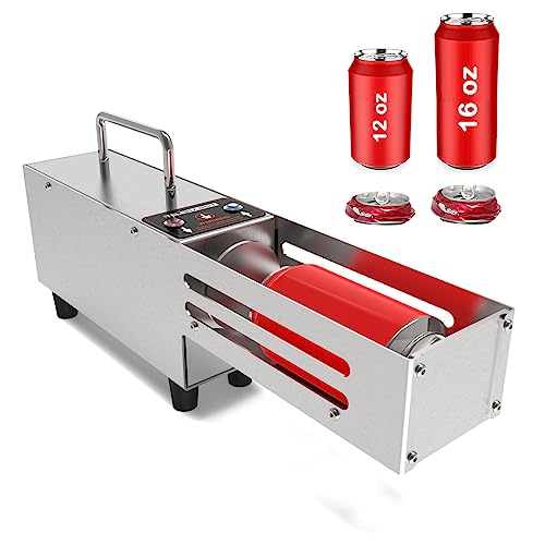 Electric Can Crusher for 12oz and 16oz Cans - Desktop Aluminum Recycling Tool