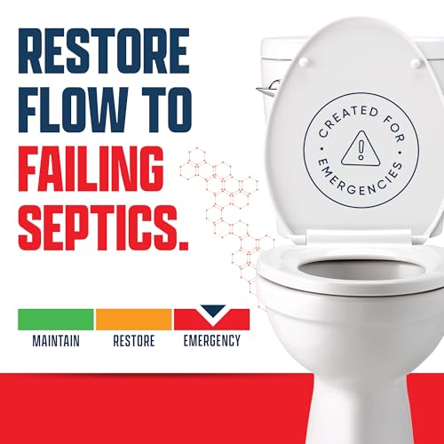 8 lb Septic Tank Shock Treatment with Bio Enzymes - Drain & Leach Field Cleaner