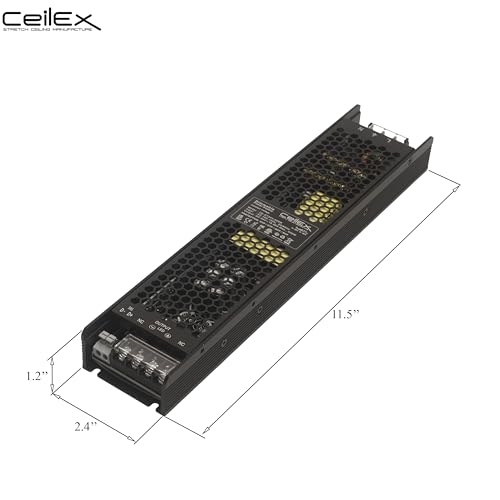 24V 400W Dimmable LED Power Supply with Triac/ELV/0-10V/PWM Dimming - ETL Listed IP20