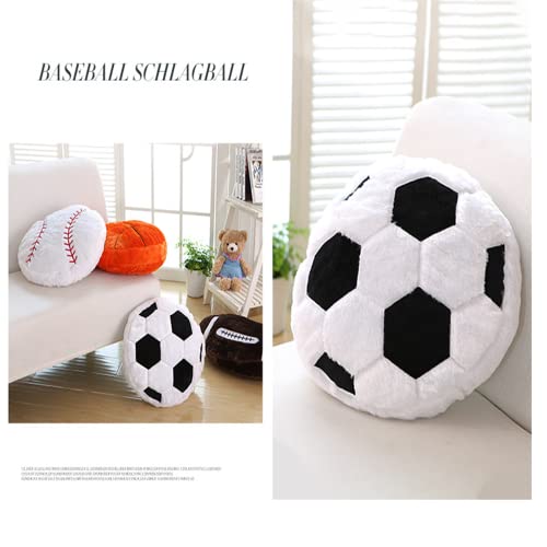 17.7 inch Football Throw Pillow Soft Stuffed Cushion Sports Toy Pillow Soft Durable Sports Toy for Sofa Room Decoration and Kids Boy Girls Children Birthday