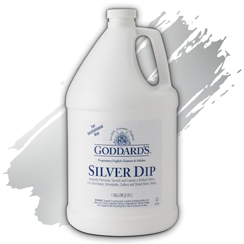 Goddard's Silver Cleaner Dip 1 Gallon - Instant Tarnish Remover & Polish