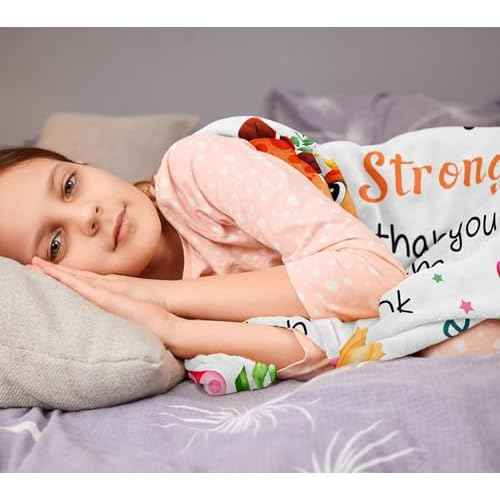 Dinosaur Blanket, Dinosaur Gifts for Girls/Boys 50"X40", Birthday Gift for Kids Teens Who Like Dinosaurs