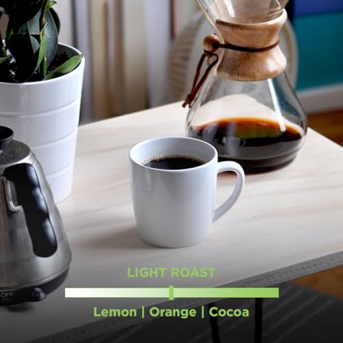 Tiny Footprint Coffee Organic Light Roast Whole Bean Coffee 3lbs - Carbon Negative & USDA Organic