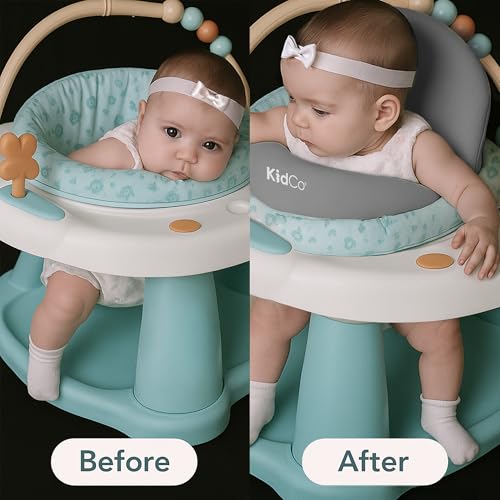 KidCo HuggaPod Gray Portable Baby Seated Support for Infants & Jumpers