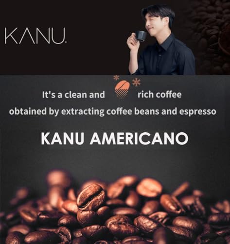 Maxim Kanu Mini Roasted Americano Coffee Sticks 0.9g x 150 | Instant Coffee Pods