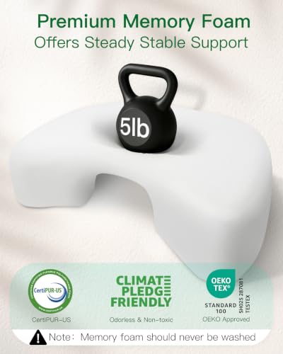 FEYIDEO Side Sleeper Pillow with Arm Hole for Shoulder Pain & Numbness Relief