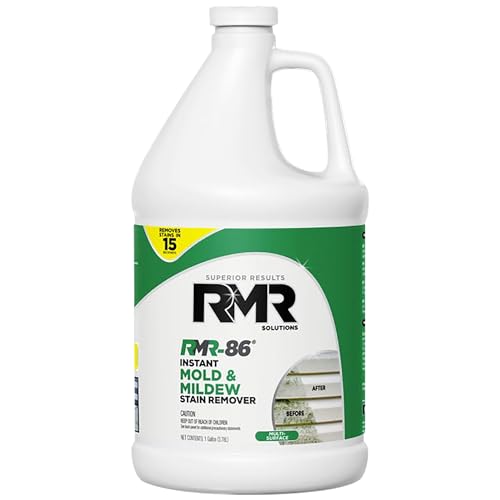 RMR-86 Instant Mold & Mildew Stain Remover Spray 128 Fl Oz - Heavy Duty Cleaning