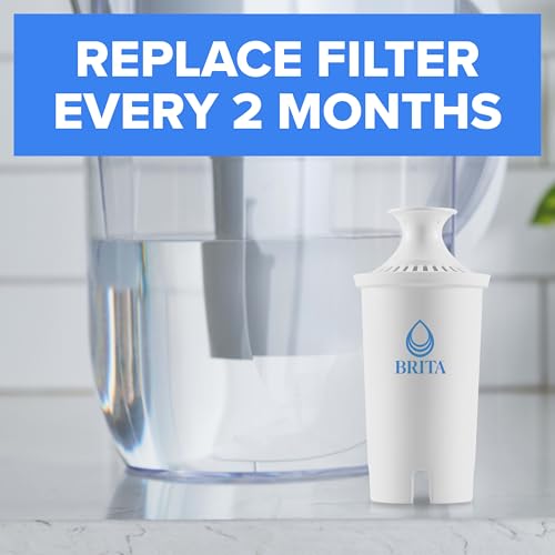 Brita Standard Water Filter 8 Pack - Replacement for Pitchers & Dispensers