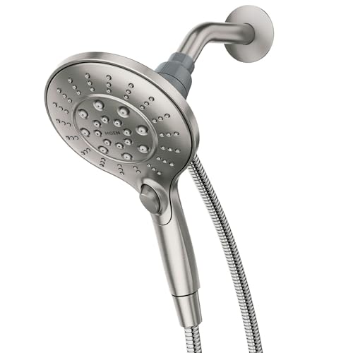 Moen Engage Spot Resist Brushed Nickel Handheld Showerhead - 5.5-Inch