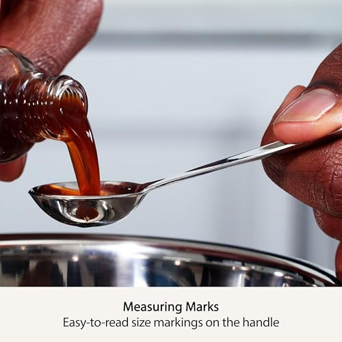All-Clad Stainless Steel Measuring Spoon Set - 4-Piece Kitchen Tools