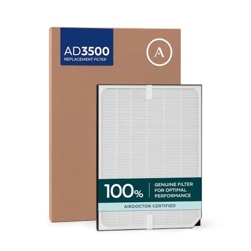 UltraHEPA Replacement Filter for AirDoctor AD3000 & AD3500 - Includes 1 Filter - Ultra-High Efficiency Air Purifier Filter - Variation of AD3500 UltraHEPA