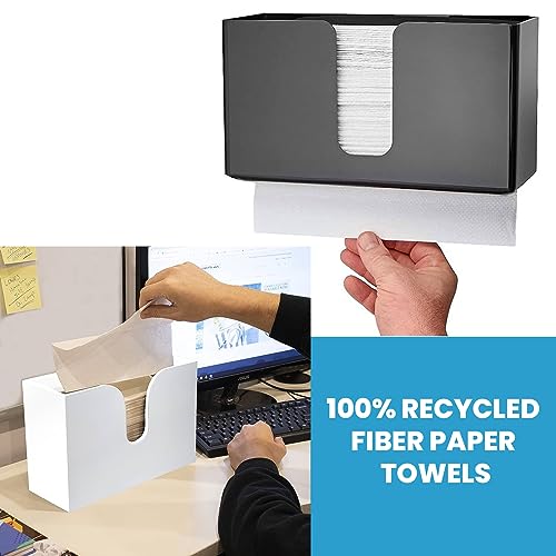 Perfect Stix White MultiFold Paper Towels - Pack of 4000 Count - Eco-Friendly Recycled Fiber - Variation: 4000ct-White