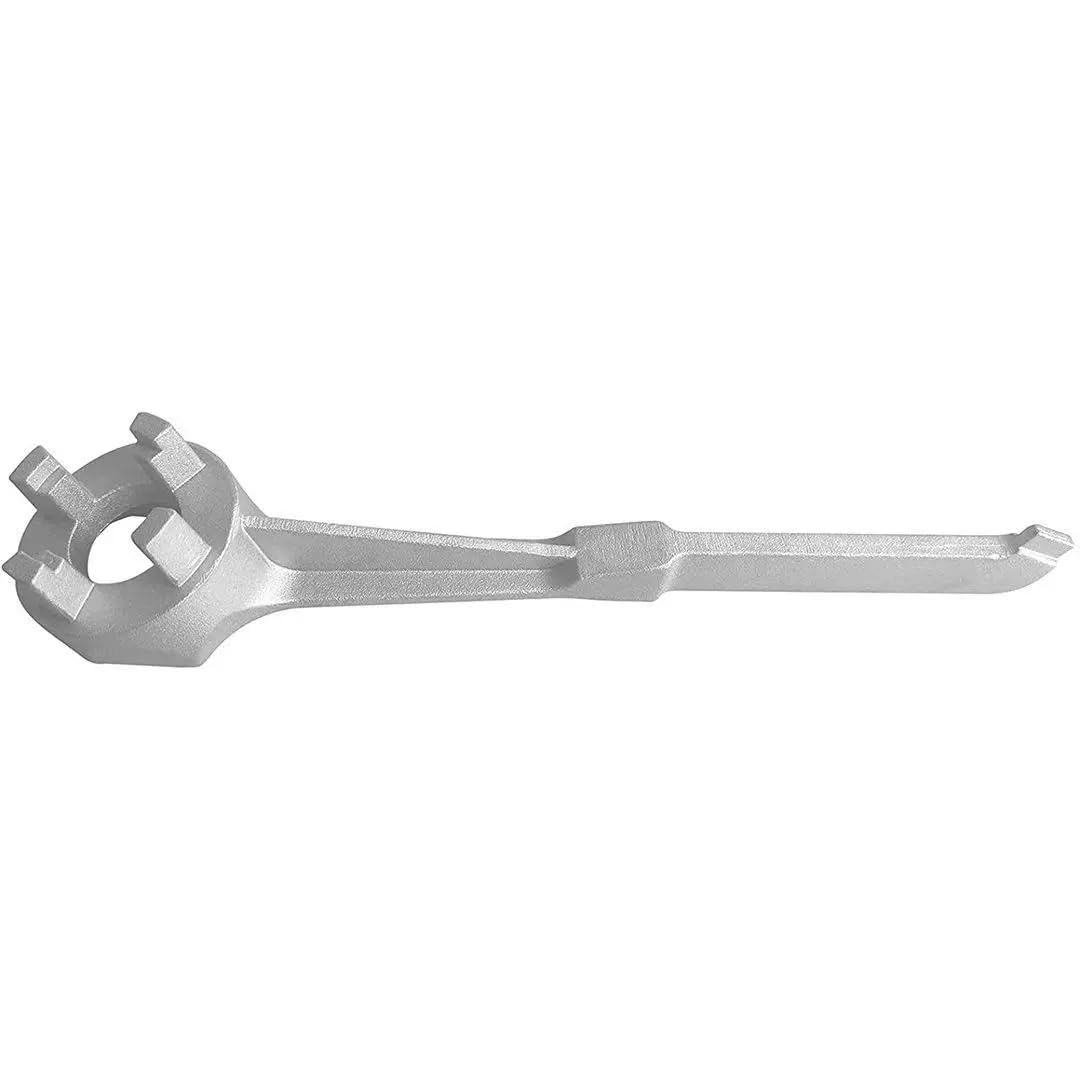 WINTOWIN Aluminum Drum Wrench, Drum Plug Bung Wrench for Opening 10 15 20 30 50 55 Gallon Drum, Fits 2 in and 3/4 in Bung Caps