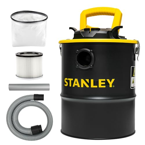 Portable Ash Vacuum Cleaner for Fireplaces and Pellet Stoves - 4 Gallon, 4 HP