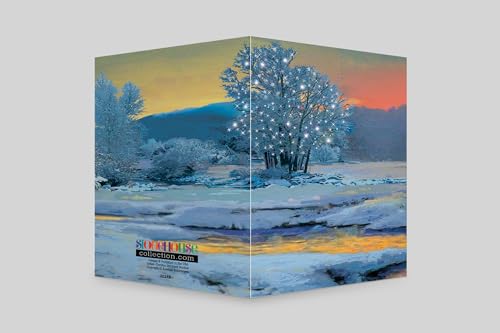 Stonehouse Collection | Magical Trees in Forest Christmas Card – Standard (18 Cards, 19 Envelopes)
