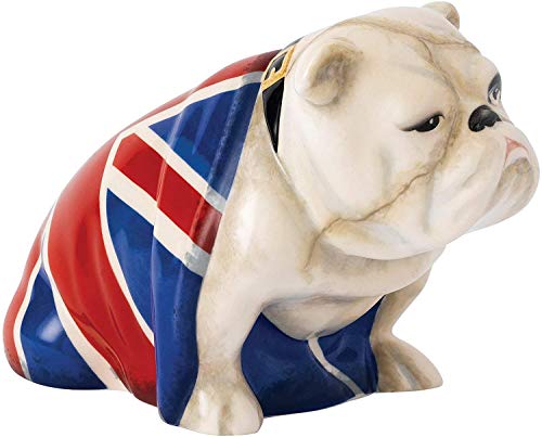 Royal Doulton Jack the Bulldog No Time to Die Ceramic Figurine - Collectible Gift