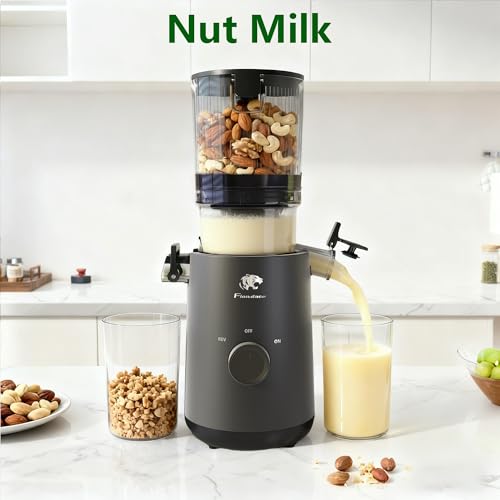 Juicer Machines, Cold Press with 5.3" Extra Large Feed Chute and