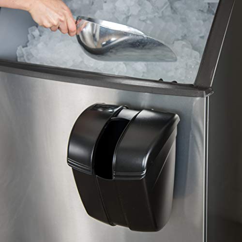 San Jamar Saf-T-Ice Black Ice Scoop Holder Up to 86 oz Wall Mount