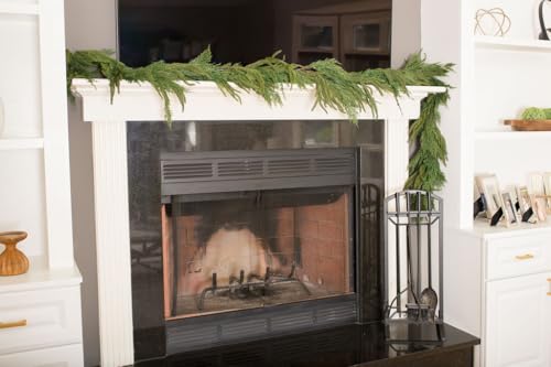 9ft Lavish Mixed Garland: Norfolk Pine, Juniper & Cypress — Graylee James