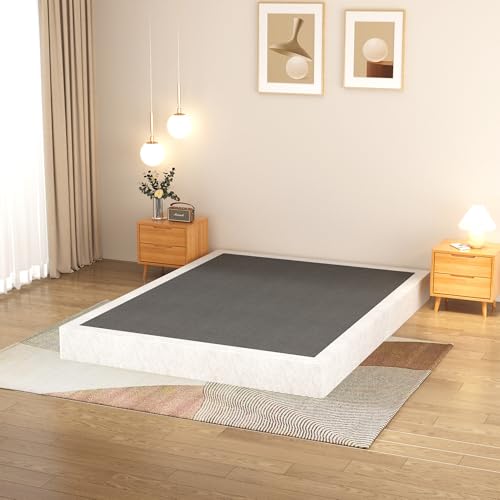 YORTHEN Queen Box Spring 7 Inch Heavy Duty Metal Foundation - Easy Assembly