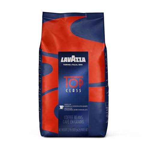 Lavazza Top Class Whole Bean Coffee 2.2lb Medium Espresso Roast - Authentic Italian Blend