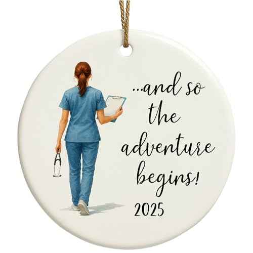 Nursing 2025 Graduation Gift, Nurse Ornament, Nurse Gifts For Women, Nurses Christmas Gifts, Nurse Appreciation Gifts For Women, New Nurse Gift, Christmas Gifts for Nurses