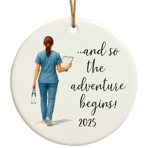 Nursing 2025 Graduation Gift, Nurse Ornament, Nurse Gifts For Women, Nurses Christmas Gifts, Nurse Appreciation Gifts For Women, New Nurse Gift, Christmas Gifts for Nurses