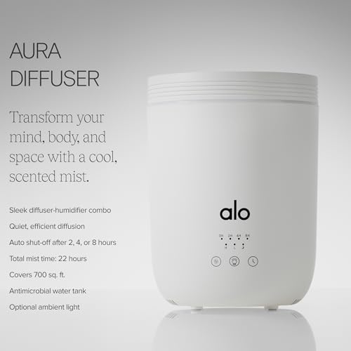 Alo Aura Diffuser Only - Cool Mist Humidifier and Essential Oil Diffuser