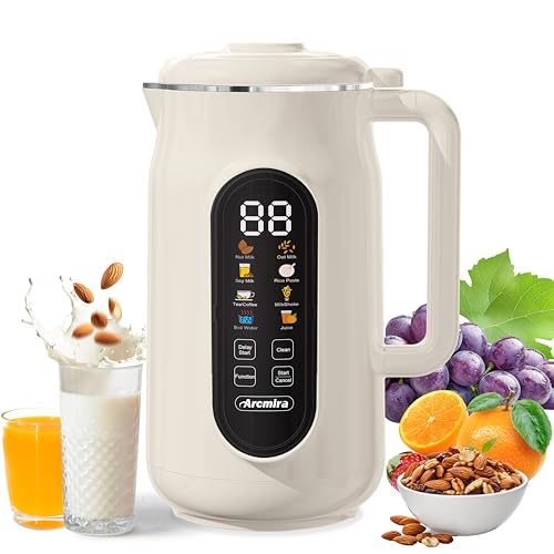 10-in-1 Nut Milk Maker Machine - 42oz Soy & Plant-Based Milk Processor