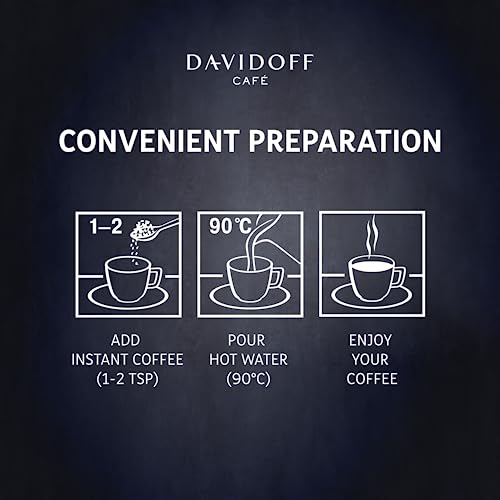 DAVIDOFF Espresso 57 Instant Coffee - Dark and Chocolatey Intense