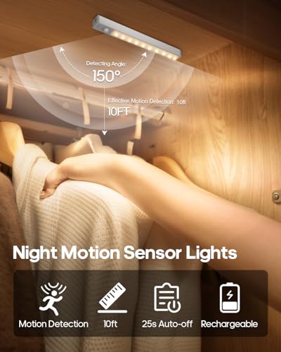 Under Cabinet LED Lighting with Charging Station - Warm White 6 Pack