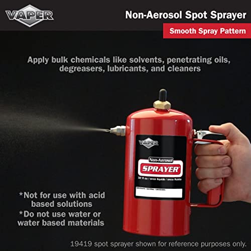 Refillable Non-Aerosol Spot Spray - Brass Nozzle, 1 Pack - Red