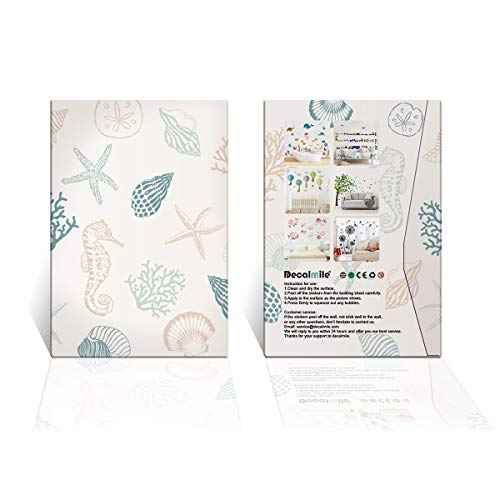 Decalmile Blue Santa Claus Christmas Window Wall Decals Pine Trees Reindeer Gnome Sticker Snowflake Snowman Clings Party Showcase Decorations