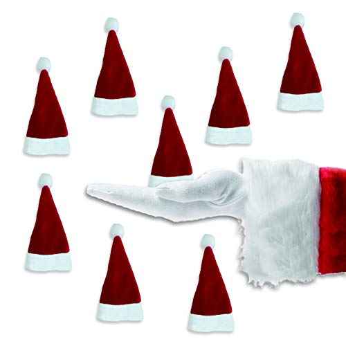 Mini Santa Hats, Cup Bottle Covers, Silverware Holders for Crafts