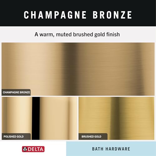 24 Inch Champagne Bronze Towel Bar - Modern Bathroom & Kitchen Towel Rack