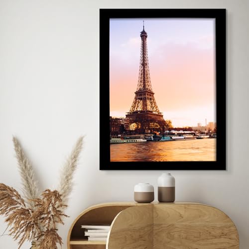 Black 18x24 Inch Picture Frames Set of 6 Wall Gallery Photo Frames