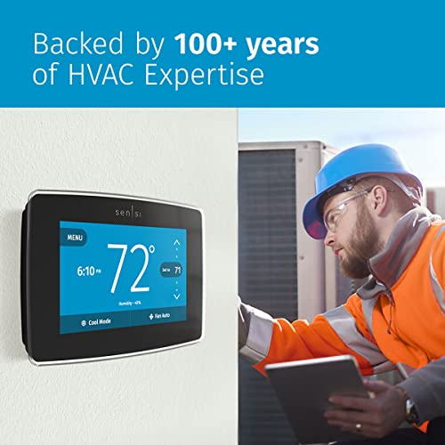 Sensi Touch Smart Thermostat by Emerson with Touchscreen Color