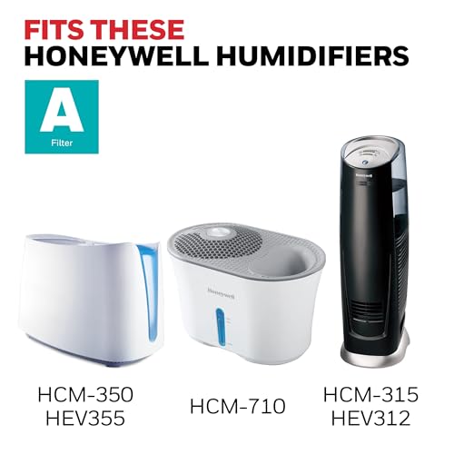 Honeywell Replacement Wicking Filter A for HCM Humidifier Models, 3