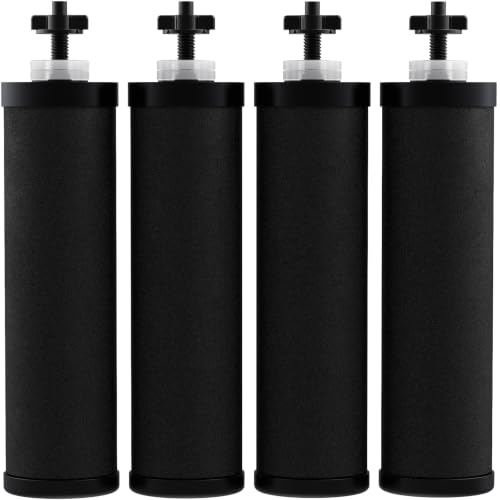 Black Water Filter Replacement for Berkey BB9-2 Gravity System - Compatible Filters