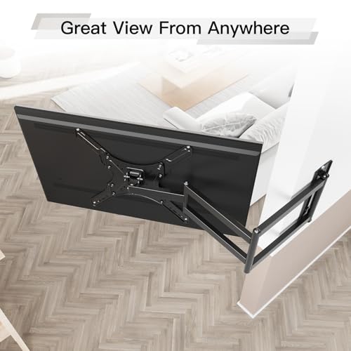 ELIVED Long Arm TV Mount for 26‑65" TVs, 37.4" Extension, Max VESA