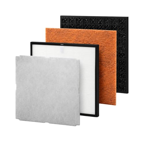 Pet Allergen Filter Replacement Kit for Rabbit Air MinusA2 Air Purifier - Includes HEPA & Activated Carbon Filters