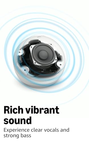 Echo Dot (Newest Model) Charcoal Smart Speaker with Alexa - Pack of 1, Device Only