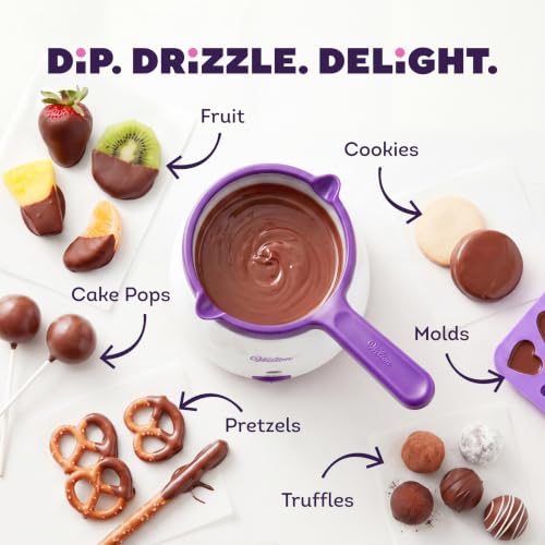 Wilton Candy Melts Melting Pot with 2.5-Cup Capacity & Standard Insert - Perfect for Dipping & Decorating