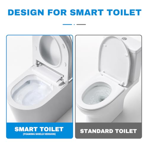 Foam Shield Toilet Cleaner 2 Pack - Liquid Deodorizing Stain-Resistant 480ml