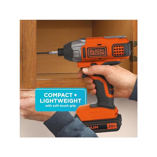 BLACK+DECKER 20V MAX PowerConnect Cordless Impact Driver Kit - Impact Wrench