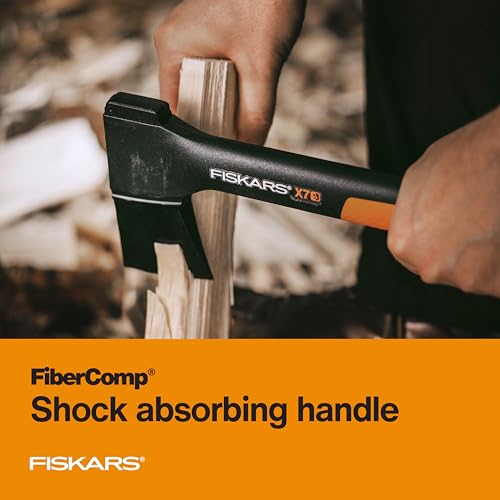 Fiskars X7 Small Hatchet Axe - 14-Inch Camping & Kindling Chopper - Variation of THIS listing