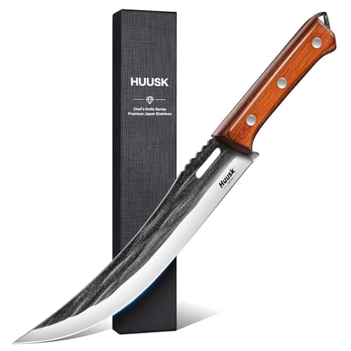 Japanese High Carbon Steel Carving Knife with Ergonomic Handle - Professional Kitchen Tool