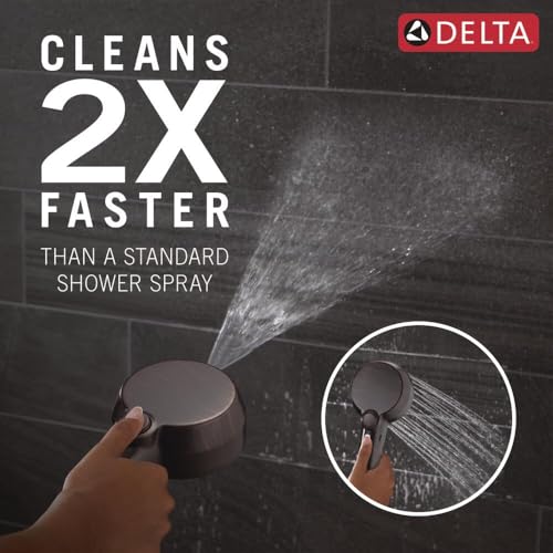 Delta In2ition 5-Setting 2-in-1 Dual Shower Head Venetian Bronze / 5-Spray
