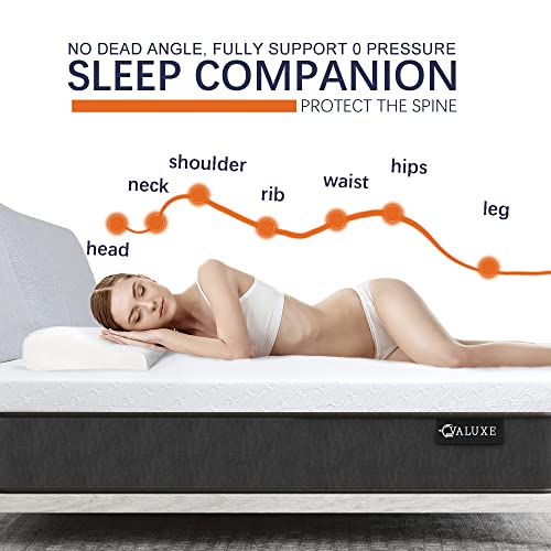 VALUXE 3 Inch Gel Memory Foam Mattress Topper Twin XL Size High