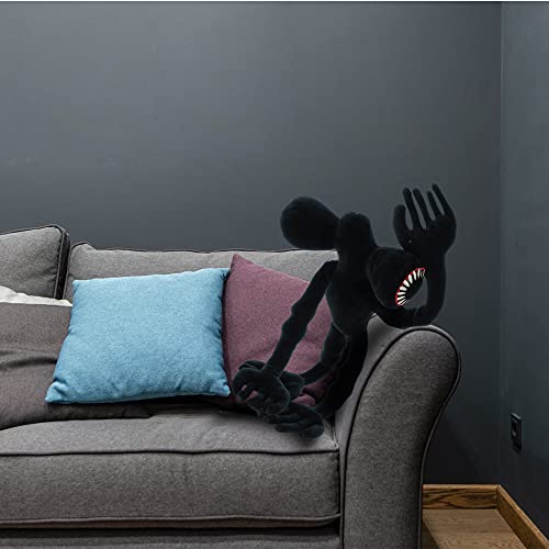 Monster Double Head Plush,Lamp Head Pillow Doll,15.8" Stuffed Animal SCP Toy for Kids for Halloween and Christmas Party Birthday Gift